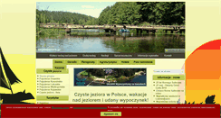 Desktop Screenshot of czystejeziora.pl
